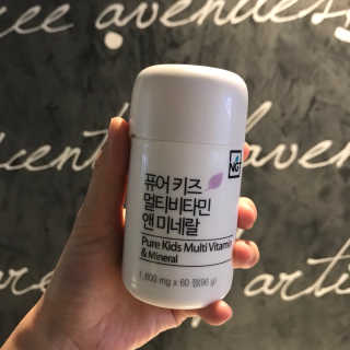 네츄럴굿띵스 퓨어 키즈 멀티비타민 앤 미네랄 30일분 — 4.83점을 준 리뷰어가 2018년 9월 올린 사용 사진