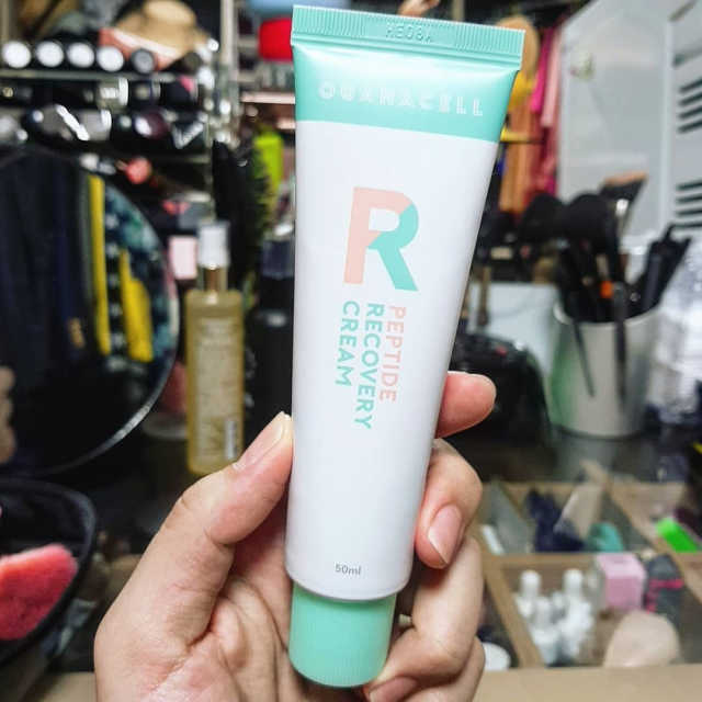 오가나셀 펩타이드 리커버리 크림 리뷰 사진