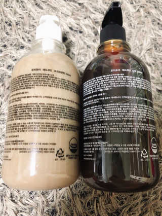포미포미 레드푸드 스칼프 탈모 샴푸 + 트리트먼트 SET — 4.5점을 준 리뷰어가 2020년 1월 올린 사용 사진