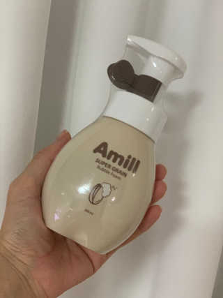 에이밀 슈퍼 그레인 버블 폼 200ml — 3.5점을 준 리뷰어가 2019년 8월 올린 사용 사진