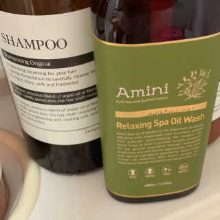 아미니 오일워시 시리즈 400ml（3종 중 1종 랜덤발송 — 3점을 준 리뷰어가 2019년 8월 올린 사용 사진