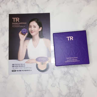 TR타임레볼루션 [TR] 더블 앰플 쿠션 파운데이션 LX — 5점을 준 리뷰어가 2019년 11월 올린 사용 사진