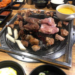 [춘여닭숯불닭갈비] 닭갈비 무한 2인+치즈퐁듀+음료수 — 4.5점을 준 리뷰어가 2019년 6월 올린 사용 사진