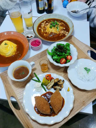 [에그썸] 토네이도 or 마그마 오믈렛 1+ 토르돈가스 1 — 5점을 준 리뷰어가 2018년 11월 올린 사용 사진