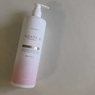 아쿠아큐링 아쿠아S링 퓨어리프레싱 헤어케어 500ml — 5점을 준 리뷰어가 2018년 7월 올린 사용 사진