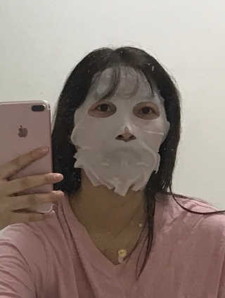 23years old 코쿤 윌로우 실키 마스크 — 4.5점을 준 리뷰어가 2018년 5월 올린 사용 사진