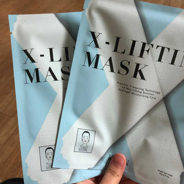 엑스리프팅 하이드로겔 마스크 리뷰 사진