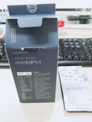 [착한습관]건강한 한끼, 귀리 쉐이크와 서리태 쉐이크 — 5점을 준 리뷰어가 2019년 8월 올린 사용 사진