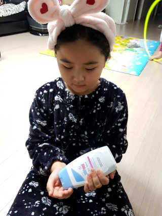 세바메드 베이비 바디밀크 200ml — 5점을 준 리뷰어가 2020년 1월 올린 사용 사진