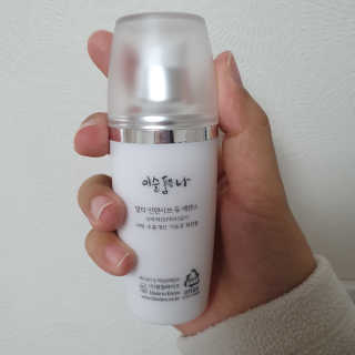 [이슬품은나] 야생녹차 이슬 에센스 30ml — 5점을 준 리뷰어가 2019년 9월 올린 사용 사진