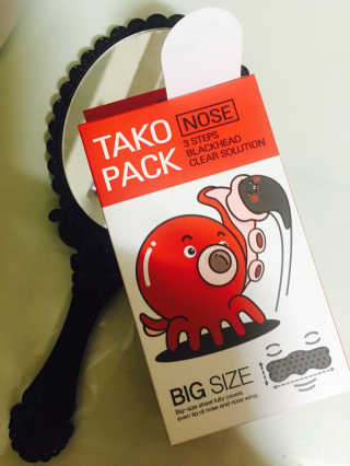 나이팅게일 TAKO PACK NOSE [문어코팩] — 5점을 준 리뷰어가 2017년 9월 올린 사용 사진