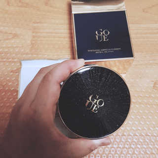 고유에 화이트닝 앰플쿠션 SPF50+, PA++++ — 5점을 준 리뷰어가 2018년 7월 올린 사용 사진