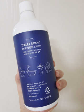셀로몬 토일렛 스프레이 500ml — 4.5점을 준 리뷰어가 2018년 5월 올린 사용 사진