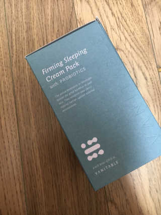 베니테이블 퍼밍 슬리핑 크림 팩 with PROBIOTICS — 3.5점을 준 리뷰어가 2020년 3월 올린 사용 사진