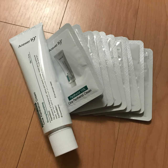 앤서나인틴 시카판테놀크림 기획세트 리뷰 사진