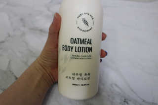 (주)에네스티 내추럴 촉촉  오트밀 바디로션 500ml — 5점을 준 리뷰어가 2020년 3월 올린 사용 사진