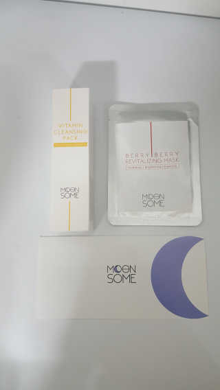 MOONSOME 문썸 비타민 클렌징팩 — 5점을 준 리뷰어가 2019년 3월 올린 사용 사진