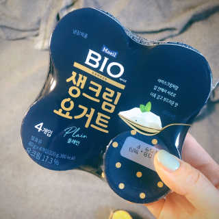 [매일 바이오] 생크림요거트 플레인 12개 + 유자 12개 — 5점을 준 리뷰어가 2019년 6월 올린 사용 사진