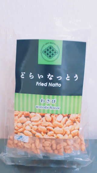 맛있는드라이낫또 프라이드낫또 와사비플레이버 — 4.67점을 준 리뷰어가 2018년 1월 올린 사용 사진