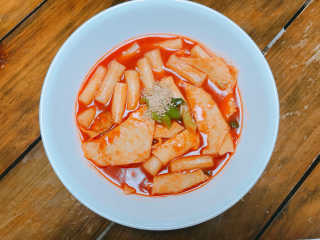 홍대미미네국물떡볶이 [홍대미미네]오리지널 국물 떡볶이4팩 + 라면사리 — 5점을 준 리뷰어가 2019년 4월 올린 사용 사진