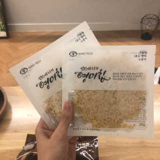 두번째 국떡 국가대표 떡볶이 1팩 + 영미칩 2봉 증정 — 3.5점을 준 리뷰어가 2019년 2월 올린 사용 사진