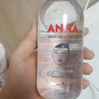 솔테라피 안나 트러블 토너 300ml — 5점을 준 리뷰어가 2019년 4월 올린 사용 사진