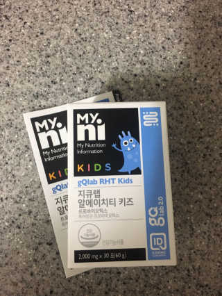 마이니 지큐랩 알에이치티 키즈 — 4.67점을 준 리뷰어가 2018년 2월 올린 사용 사진