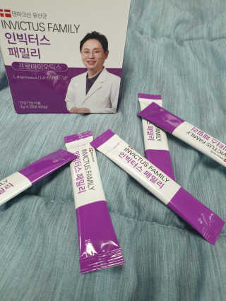 라플레 유해균을 이겨 튼튼한 장으로,  인빅터스 패밀리 — 5점을 준 리뷰어가 2019년 3월 올린 사용 사진