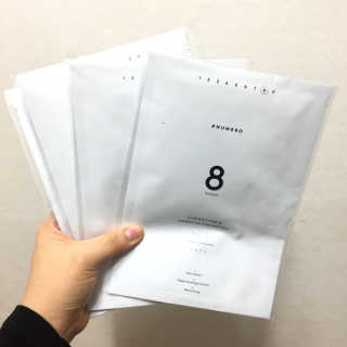누메로 8 클리어링 모이스처 마스크팩 — 4점을 준 리뷰어가 2016년 12월 올린 사용 사진