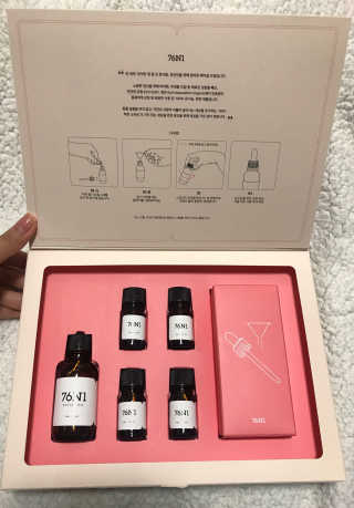 76N1 내 피부데이터로 만든, 나만의 페이스오일 — 5점을 준 리뷰어가 2018년 3월 올린 사용 사진