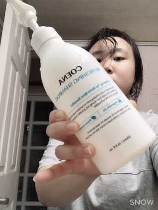 코에나샴푸 500ml — 4점을 준 리뷰어가 2019년 7월 올린 사용 사진