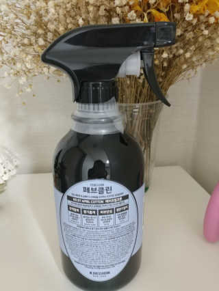 더블유드레스룸 페브클린 500ml — 5점을 준 리뷰어가 2018년 11월 올린 사용 사진
