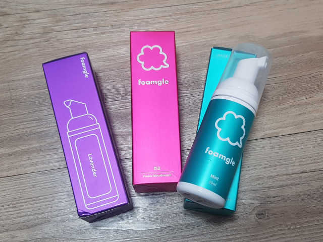 [폼글] 거품가글 50ml 3종 - 민트, 라벤더, 라즈베리 리뷰 사진