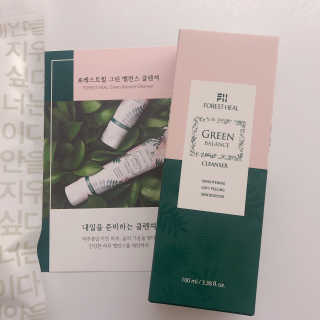 포레스트힐 그린 밸런스 클렌져 100ml + 토끼 헤어밴드 — 4점을 준 리뷰어가 2020년 2월 올린 사용 사진