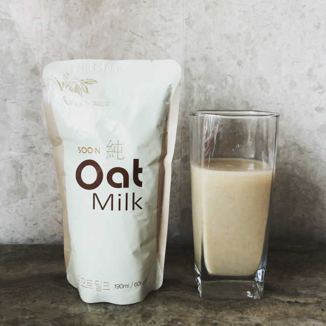 순오트밀크, soon oat milk 리뷰 사진