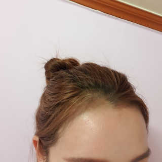 다슈코리아 다슈 안티 헤어로스 헤어쿠션 16g — 3점을 준 리뷰어가 2019년 3월 올린 사용 사진