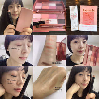 헤이미쉬 데일리즘 코랄릭 스틱 아이 섀도우 — 5점을 준 리뷰어가 2018년 3월 올린 사용 사진