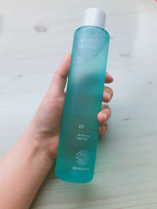 뷰디아니 지친 내 피부를 위한 첫 수분 모이스트 01 토너 — 4.33점을 준 리뷰어가 2018년 5월 올린 사용 사진