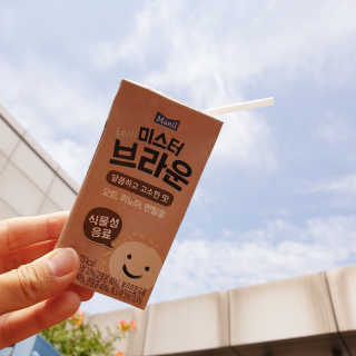 헤이미스터브라운 [매일유업] 헤이 미스터브라운 12개입 — 4점을 준 리뷰어가 2019년 8월 올린 사용 사진