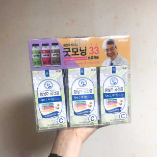 이롬 굿모닝 33프로젝트 — 5점을 준 리뷰어가 2018년 6월 올린 사용 사진