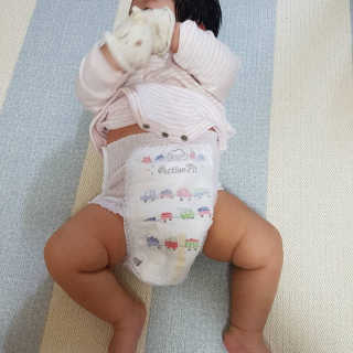 보솜이 액션핏 팬티형 — 3점을 준 리뷰어가 2019년 3월 올린 사용 사진
