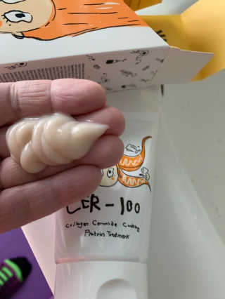 엘리자베카 엘리자 베카 밀키 피기 CER-100 헤어팩 — 4.5점을 준 리뷰어가 2019년 3월 올린 사용 사진