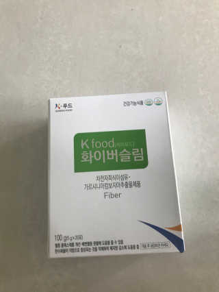 두루원 똥기사의 Kfood 화이버슬림 — 4.33점을 준 리뷰어가 2018년 7월 올린 사용 사진