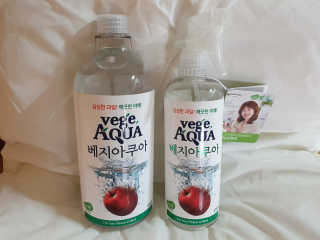 베지아쿠아 475ml + 리필 1000ml 1Set — 5점을 준 리뷰어가 2019년 10월 올린 사용 사진