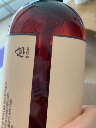 아미니 오일워시 시리즈 400ml（3종 중 1종 랜덤발송 — 5점을 준 리뷰어가 2019년 8월 올린 사용 사진