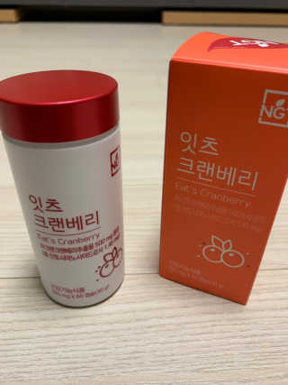 네츄럴굿띵스 잇츠 크랜베리 1병 30일분 — 4점을 준 리뷰어가 2019년 11월 올린 사용 사진