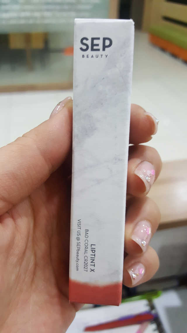 SEP 립틴트 X 리뷰 사진