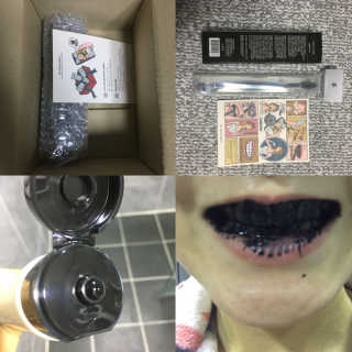 the naked object 디블랙팩치약 디블랙칫솔 세트 — 4점을 준 리뷰어가 2019년 1월 올린 사용 사진