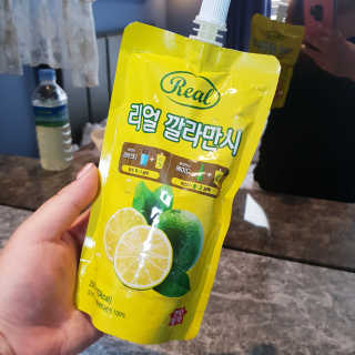 장수농가 리얼깔라만시 — 4점을 준 리뷰어가 2018년 6월 올린 사용 사진