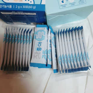 메이준뉴트리 모유유래 유산균 장좋아 2gx30포 — 5점을 준 리뷰어가 2020년 2월 올린 사용 사진